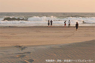 風紋の美しい中田島砂丘